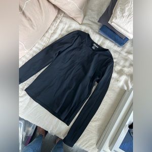 All Access Ribbed Long Sleeve Shirt